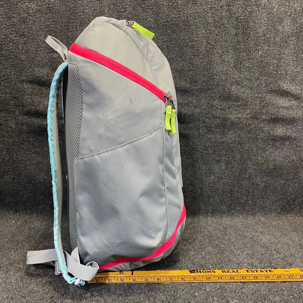 Under Armour UA Contain NEXT Storm Athlete Issued Backpack Gray Pink Sport Bag - Picture 4 of 16